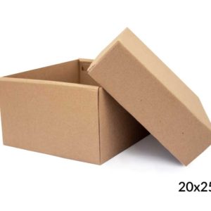 Caja de regalo tipo pastelera  20x25x15 cm (Paquete 12 piezas)