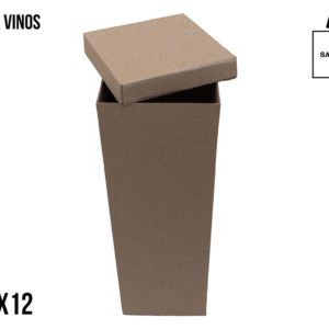 Caja para vinos (Paquete de 12 piezas)