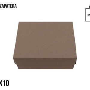Caja tipo zapatera (Paquete de 12 piezas)