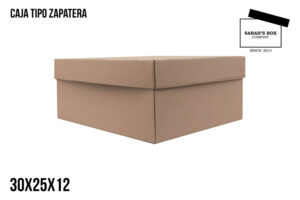 Caja tipo zapatera 2 (Paquete 12 piezas)