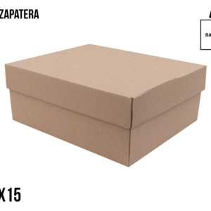 Caja tipo zapatera 3 (Paquete 12 piezas)