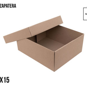 Caja tipo zapatera 3 (Paquete 12 piezas)