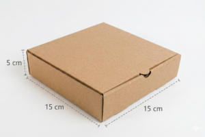 Caja para Pizza 15x15x5 cm (paquete de 50 piezas)