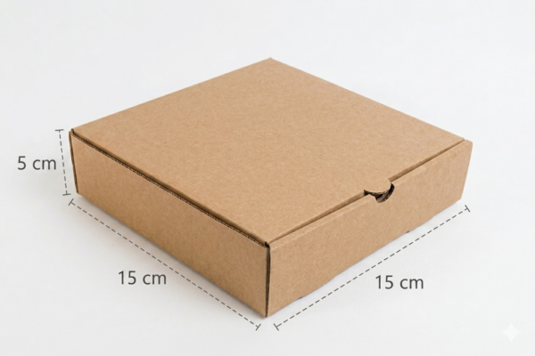Caja para Pizza 15x15x5 cm (paquete de 50 piezas)