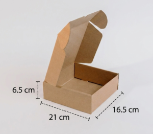 Caja para Alitas y Boneless Medida: 21x16.5x6.5 cm (Paquete 50 piezas)